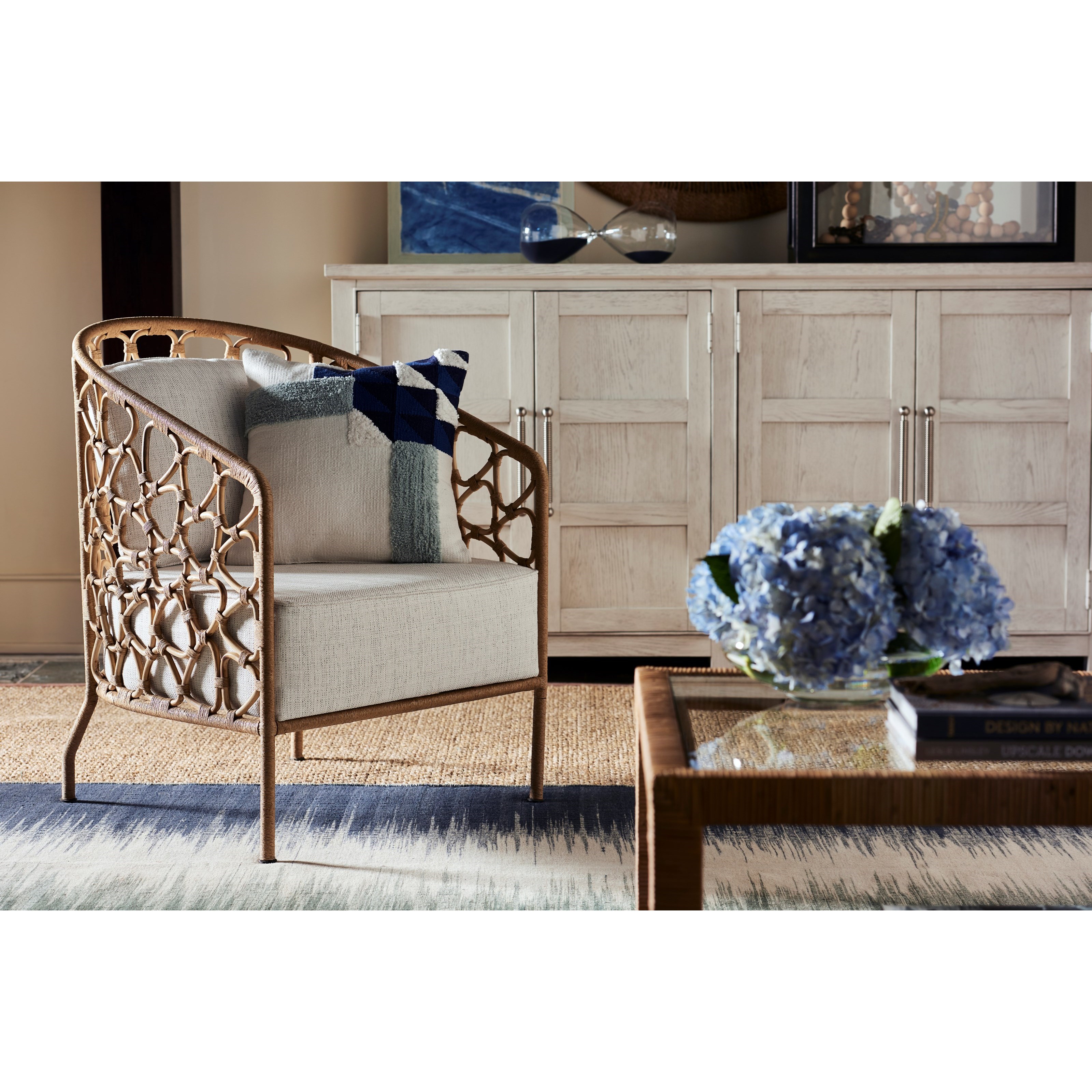 Wicker accent chairs clearance for living room